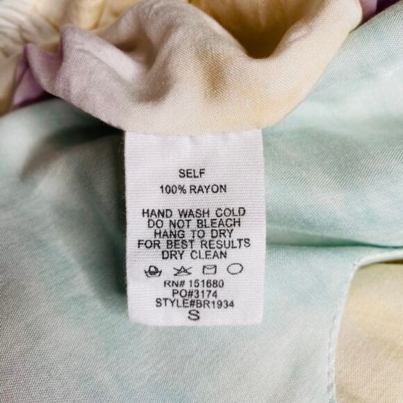 Storia Tie Dye Tiered Romper - Picture 8 of 11